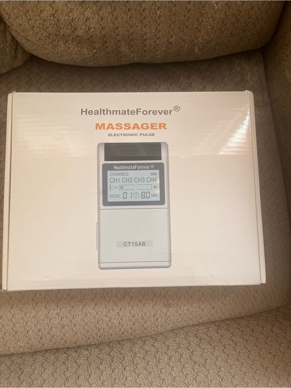 HealthmateForever CT15AB Electronic Pulse Massager NWT